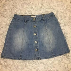 Denim skirt